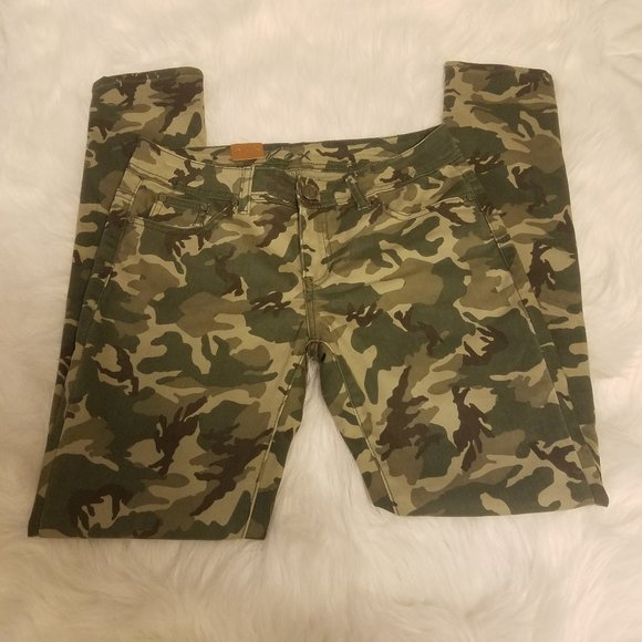ROX DENIM LIGHT CAMOUFLAGE SKINNY'S - Picture 4 of 5